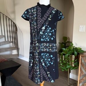 Ted Baker Black Floral Mini Dress